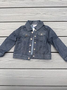 Wonderkids Dark Blue Denim Jacket for Kids